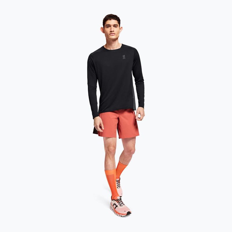 Longsleeve do biegania męski On Running Performance Long-T black/eclipse 2