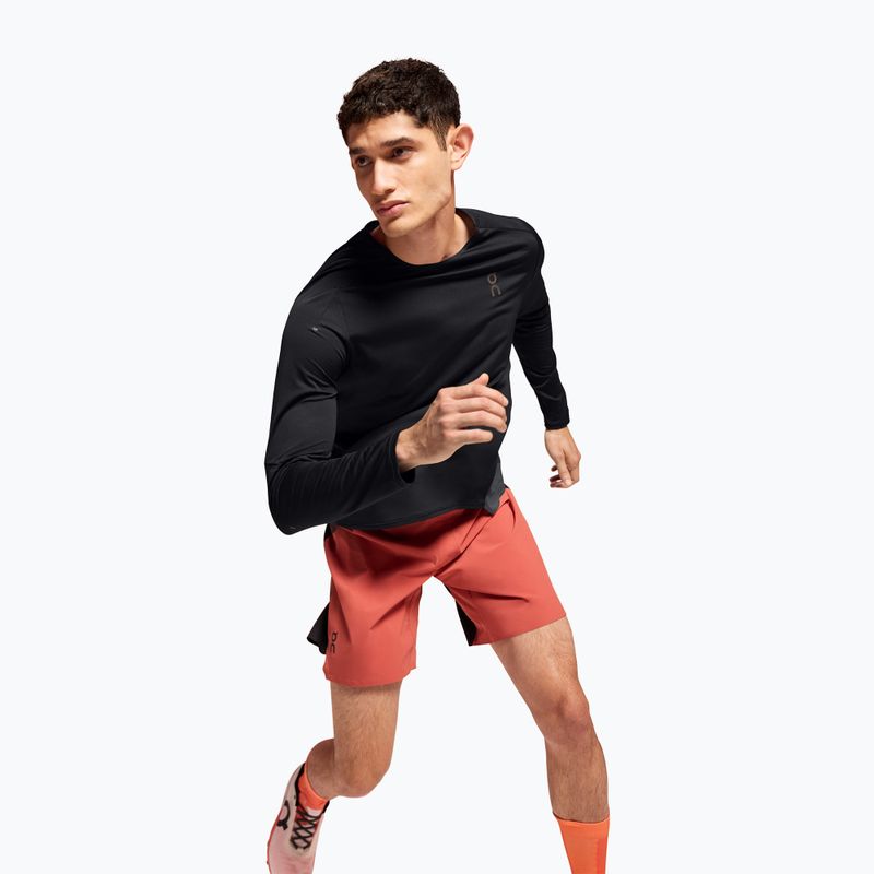 Longsleeve do biegania męski On Performance Long-T black/eclipse 4