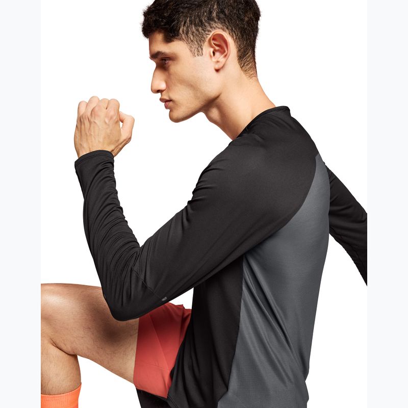 Longsleeve do biegania męski On Performance Long-T black/eclipse 5