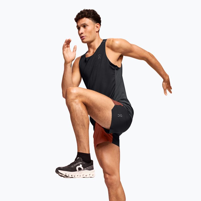 Koszulka do biegania męska On Performance Tank black/eclipse 4