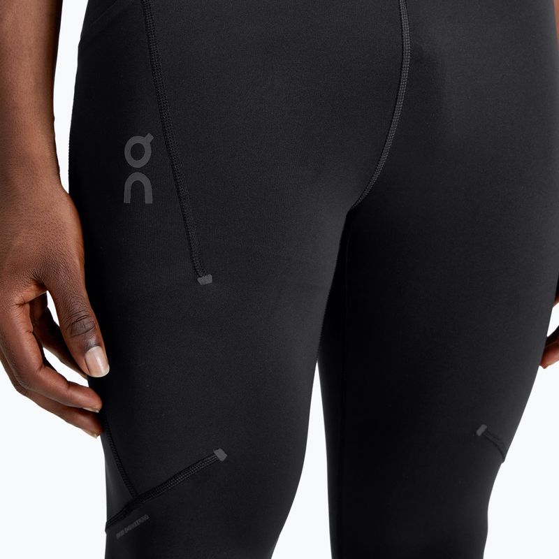 Legginsy do biegania męskie On Performance black 5