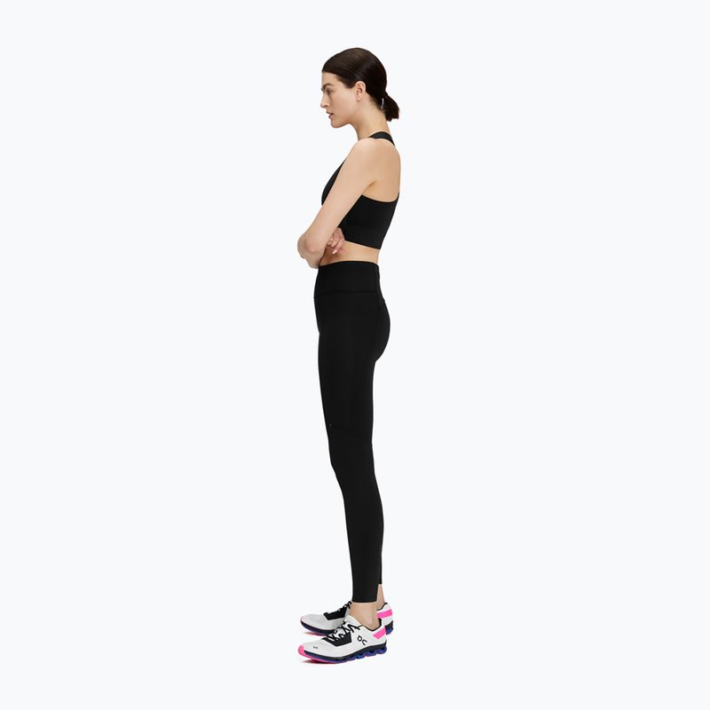 Legginsy do biegania damskie On Running Performance Tights black 2