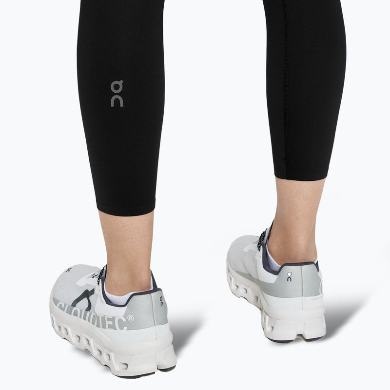 Legginsy do biegania damskie On Performance 7/8 black 6