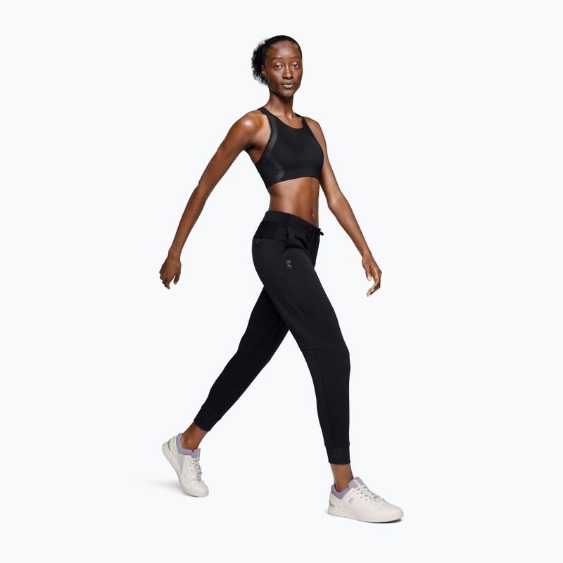 Spodnie treningowe damskie On Sweat black 4