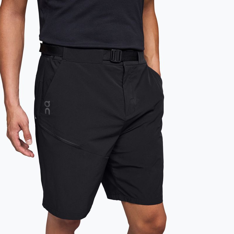 Spodenki trekkingowe męskie On Running Trek black 5