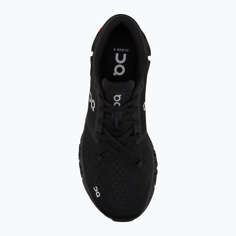 Buty do biegania męskie On Cloud X 4 black/eclipse 5