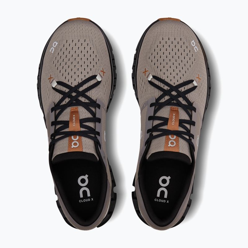 Buty do biegania męskie On Cloud X 4 fog/black 13