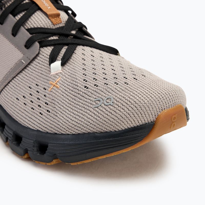 Buty do biegania męskie On Cloud X 4 fog/black 7