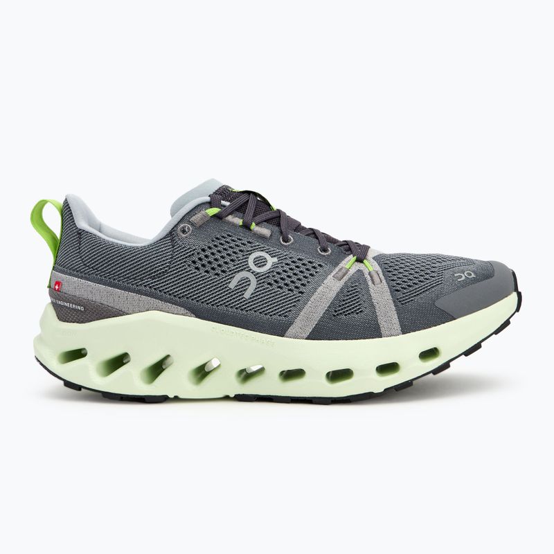 Buty do biegania męskie On Cloudsurfer Trail iron/lima 2