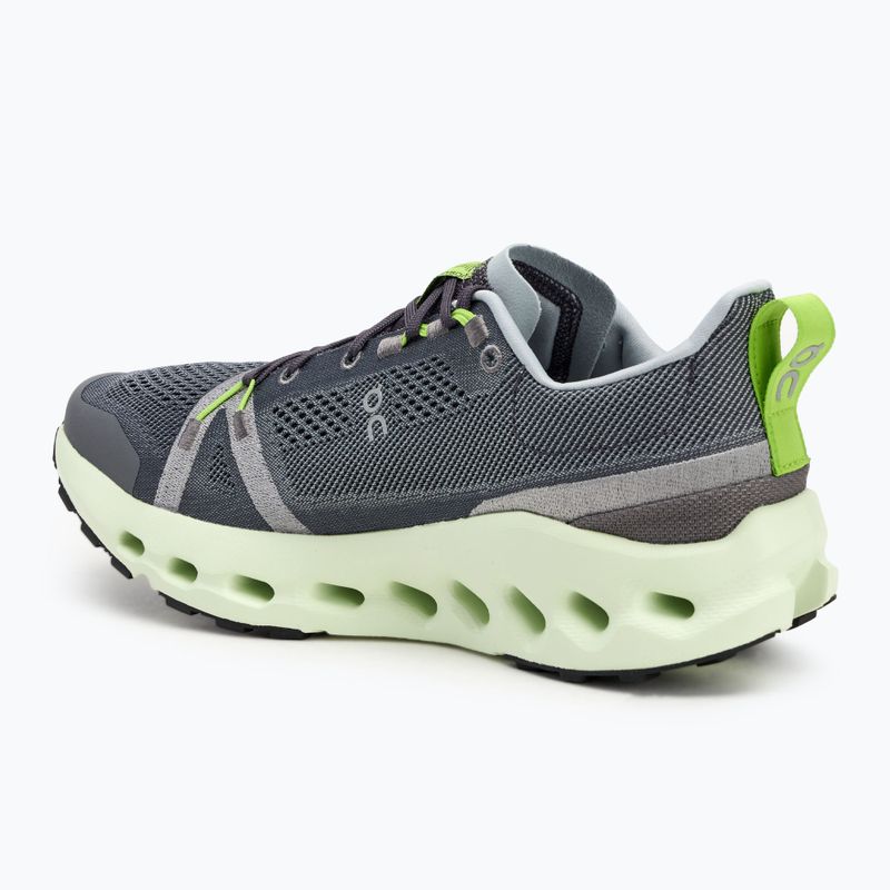 Buty do biegania męskie On Cloudsurfer Trail iron/lima 3