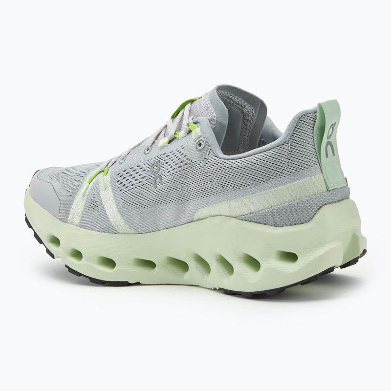 Buty do biegania damskie On Cloudsurfer Trail frost/lima 3