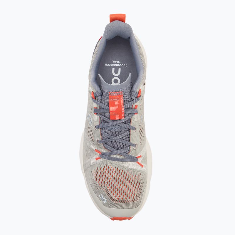 Buty do biegania damskie On Cloudsurfer Trail fossil/ivory 5