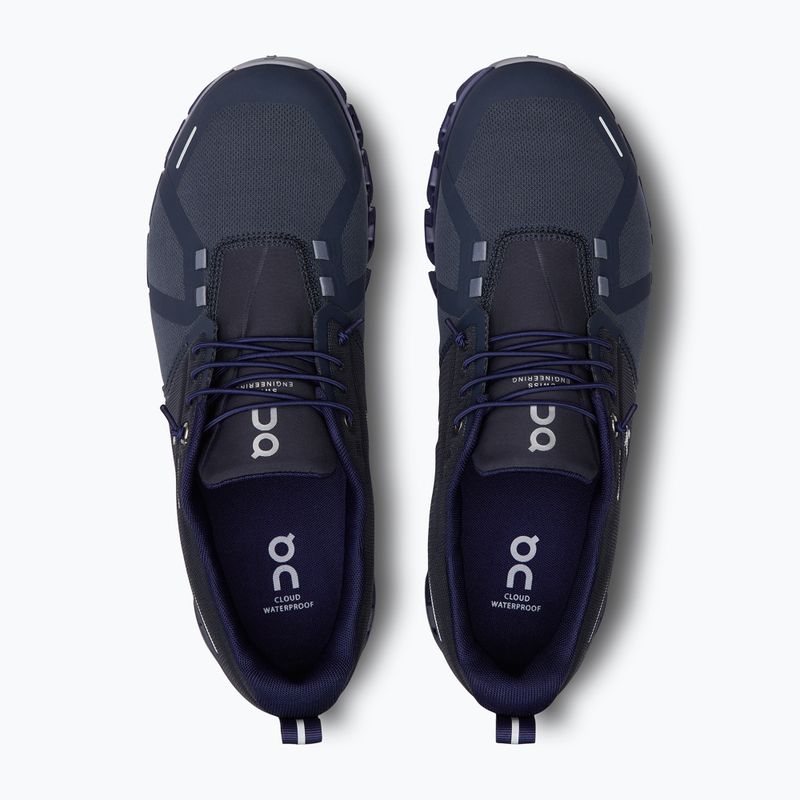 Buty do biegania męskie On Running Cloud 5 Waterproof navy/ink 13