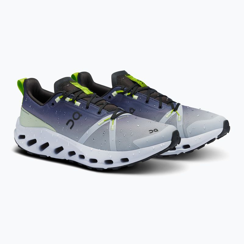 Buty do biegania męskie On Cloudsurfer Trail Waterproof black/heather 8