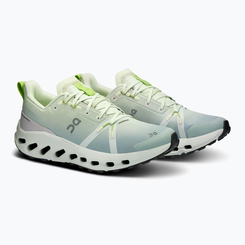 Buty do biegania damskie On Cloudsurfer Trail Waterproof lima/mineral 8