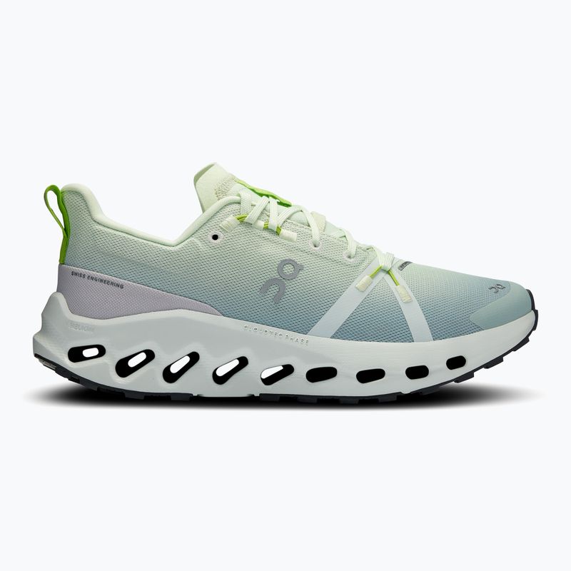 Buty do biegania damskie On Cloudsurfer Trail Waterproof lima/mineral 9