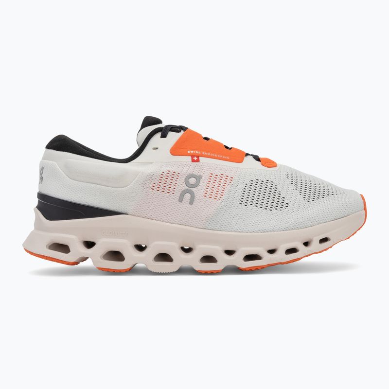 Buty do biegania męskie On Running Cloudstratus 3 white/sand 2