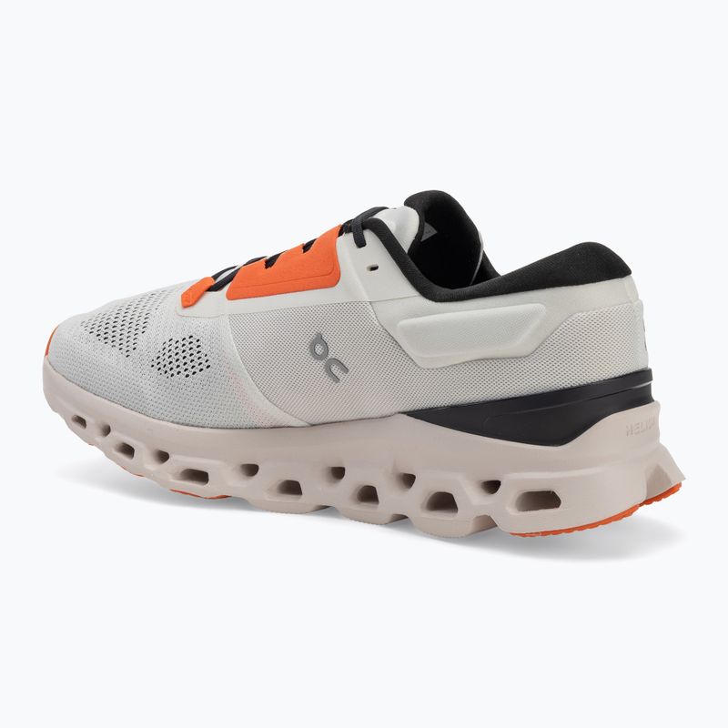 Buty do biegania męskie On Running Cloudstratus 3 white/sand 3