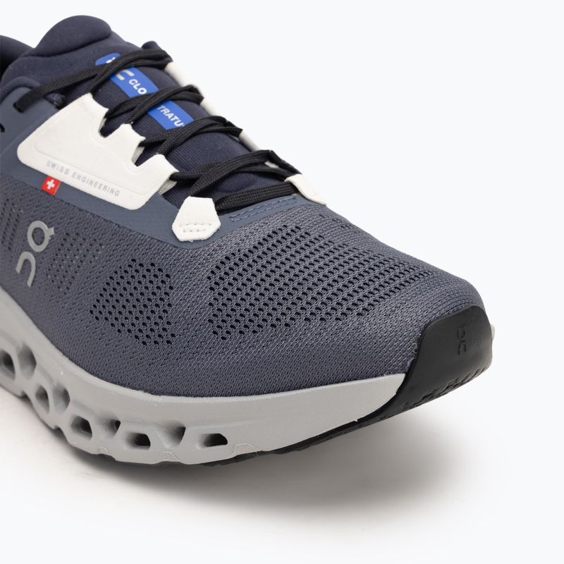 Buty do biegania męskie On Running Cloudstratus 3 metal/glacier 7