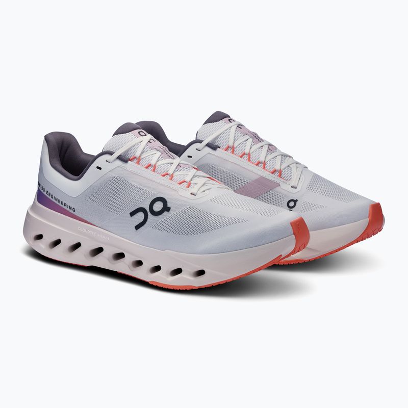 Buty do biegania męskie On Cloudsurfer Next white/flame 8