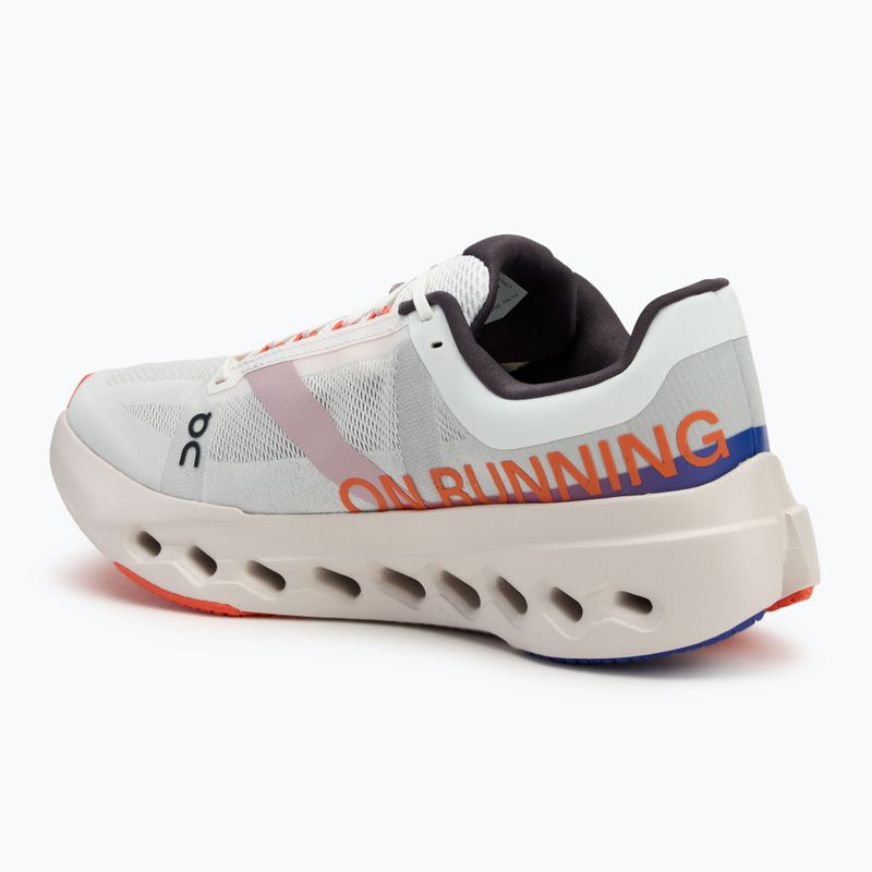 Buty do biegania męskie On Cloudsurfer Next white/flame 3