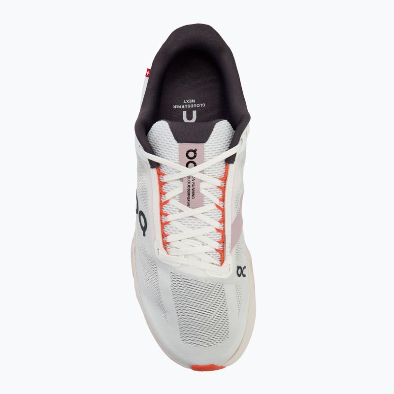 Buty do biegania męskie On Cloudsurfer Next white/flame 5