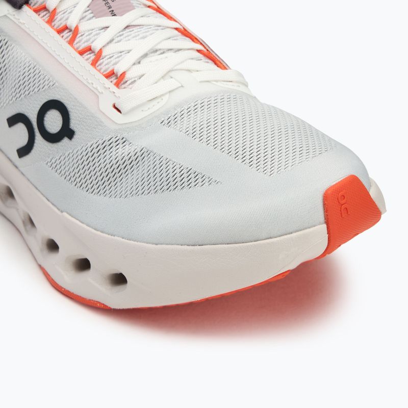 Buty do biegania męskie On Cloudsurfer Next white/flame 7