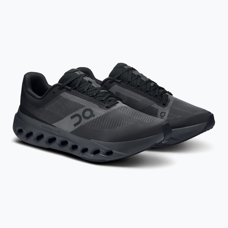 Buty do biegania męskie On Cloudsurfer Next Wide black/eclipse