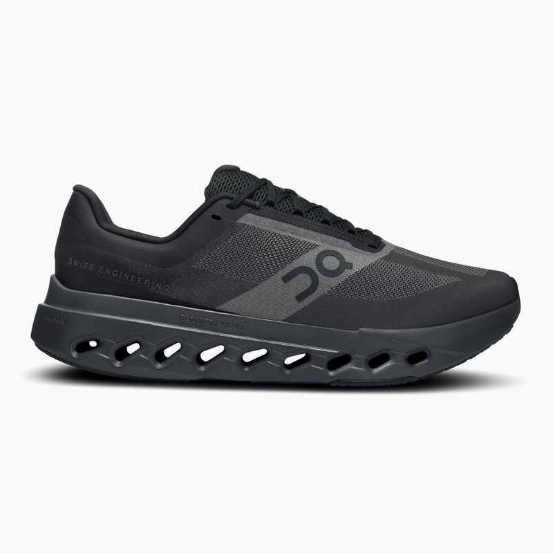 Buty do biegania męskie On Cloudsurfer Next Wide black/eclipse 2