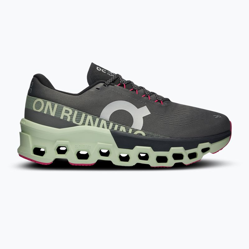 Buty do biegania męskie On Running Cloudmonster 2 asphalt/lima 9