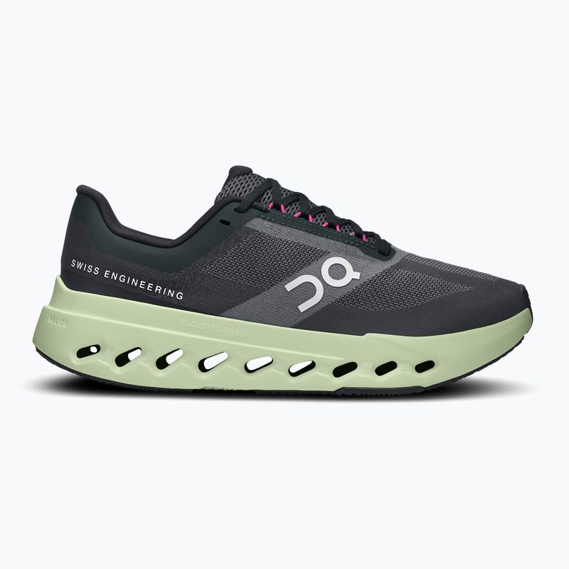 Buty do biegania damskie On Cloudsurfer Next black/lima 9