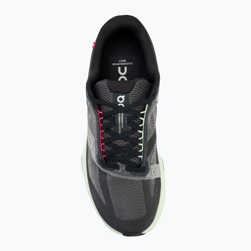 Buty do biegania damskie On Running Cloudsurfer Next black/lima 5