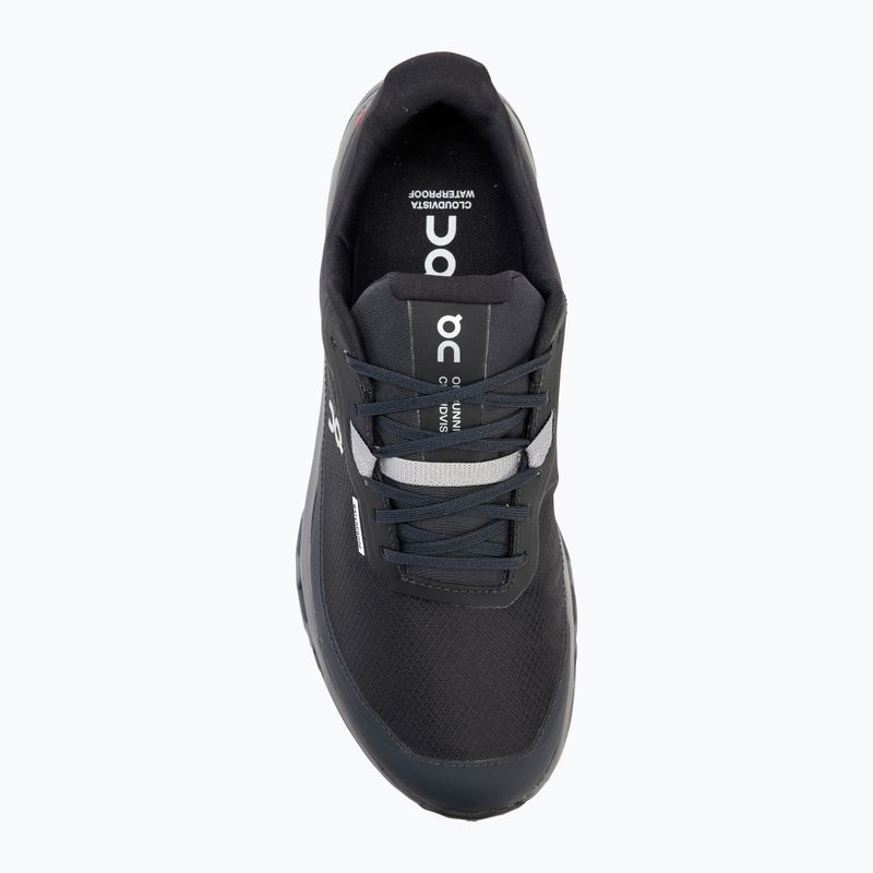 Buty do biegania męskie On Cloudvista 2 Waterproof black/eclipse 5