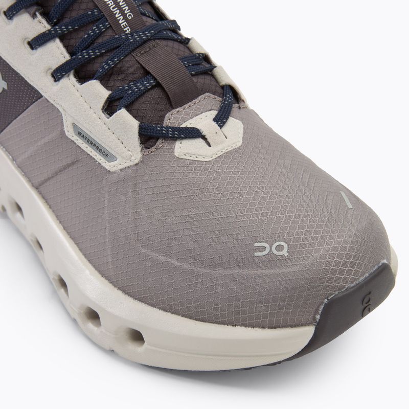 Buty do biegania męskie On Cloudrunner 2 Waterproof zinc/midnight 7