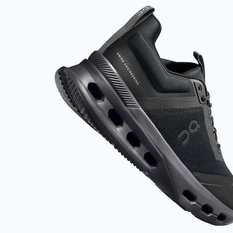 Buty treningowe damskie On Running Cloudnova X black/eclipse 8