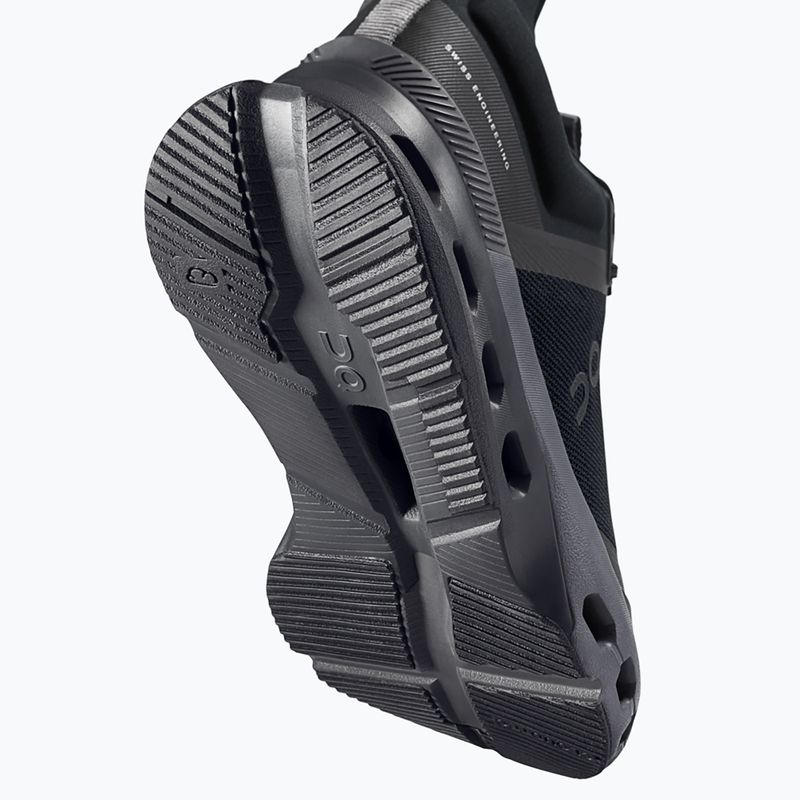 Buty treningowe damskie On Running Cloudnova X black/eclipse 9