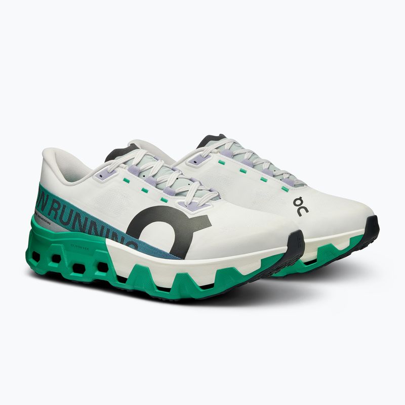 Buty do biegania męskie On Running Cloudmonster Hyper white/mint 3