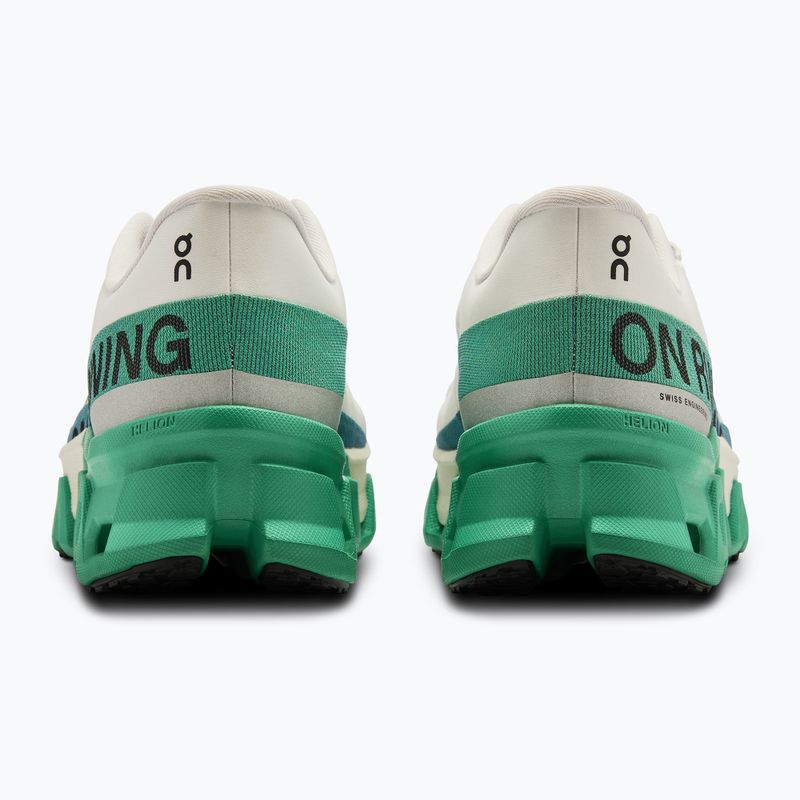 Buty do biegania męskie On Running Cloudmonster Hyper white/mint 4