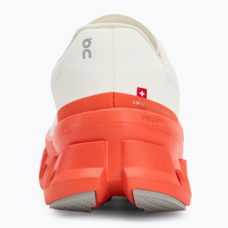 Buty do biegania damskie On Cloudmonster white/flame 6