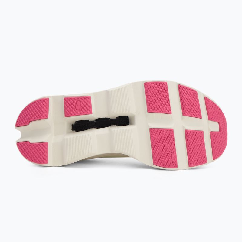 Buty do biegania damskie On Cloudmonster white/lima 4