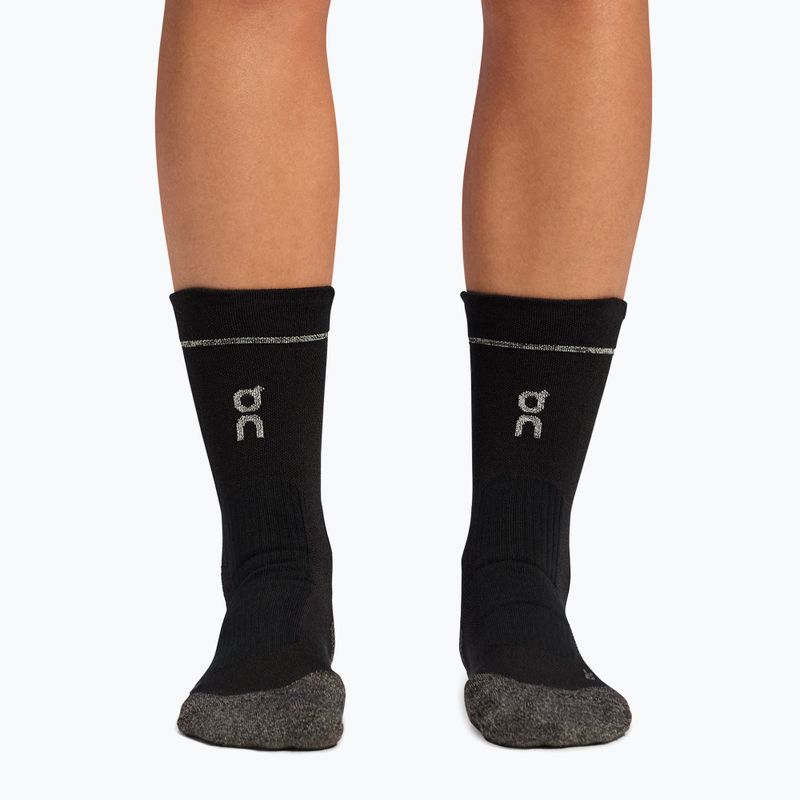 Skarpety On Running Merino Ultra black 3