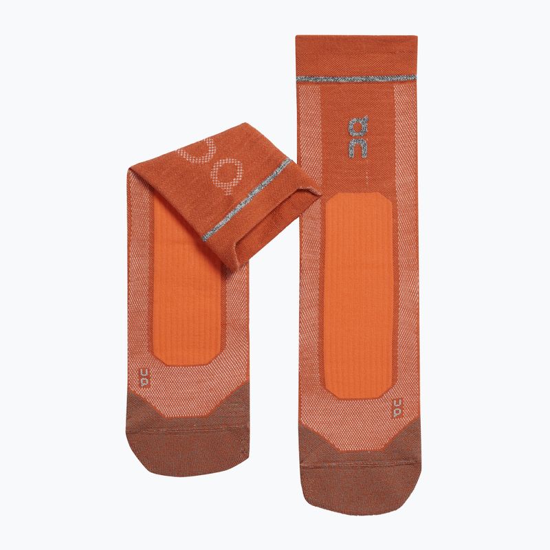 Skarpety On Running Merino Ultra rust/flame