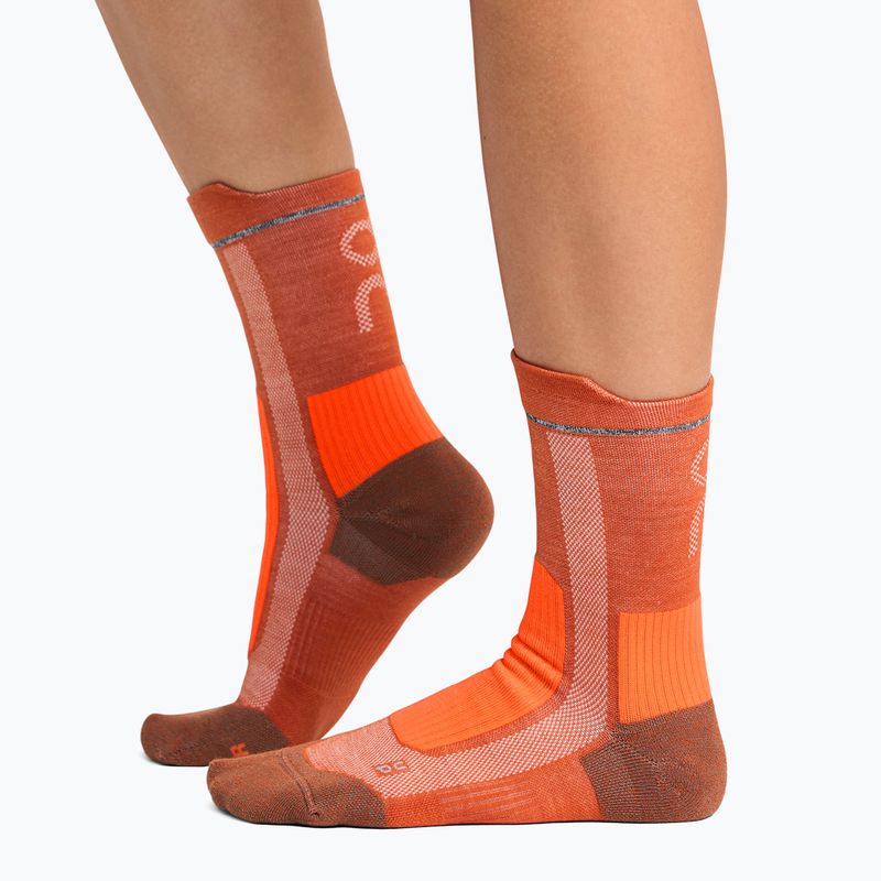 Skarpety On Running Merino Ultra rust/flame 2