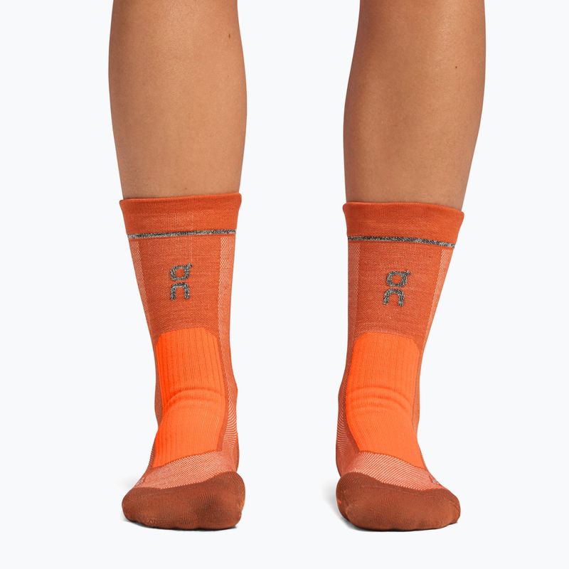 Skarpety On Running Merino Ultra rust/flame 3