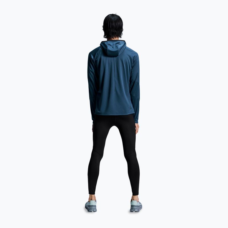 Bluza do biegania męska On Running Climate Zip Hoodie blue 3