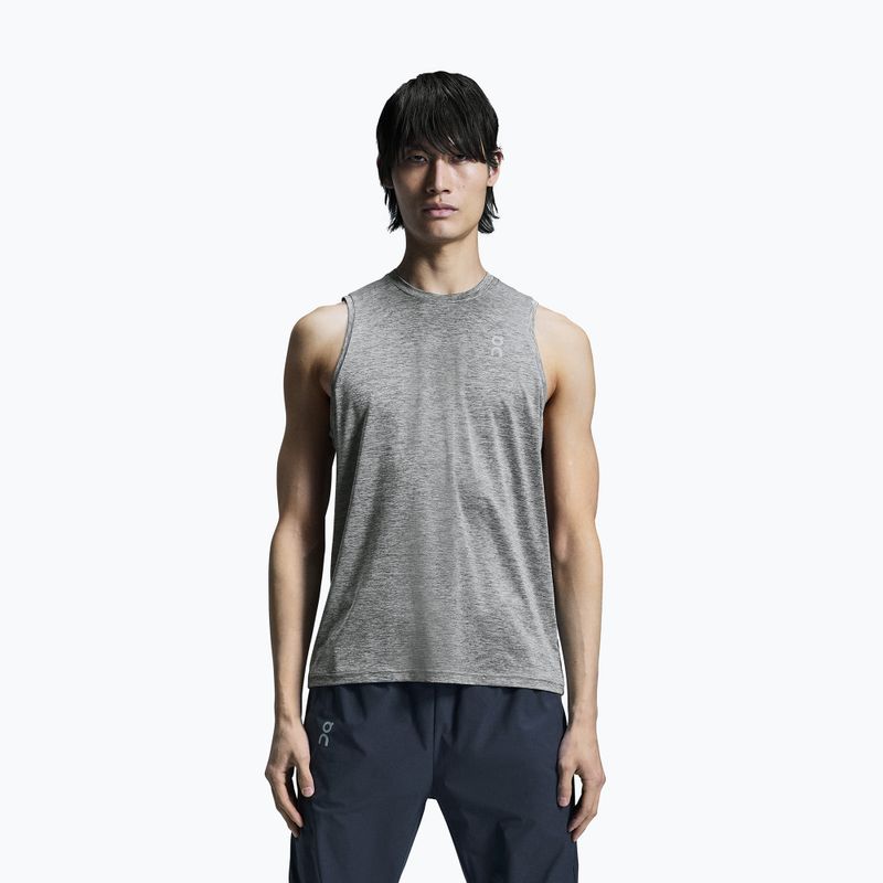 Koszulka do biegania męska On Running Core Tank heather grey