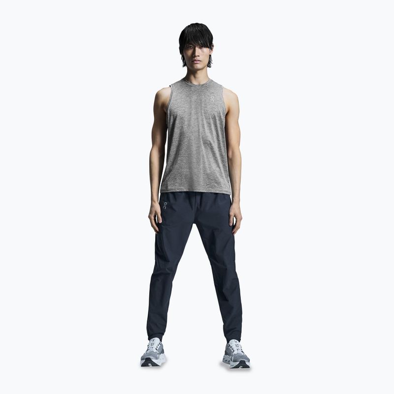 Koszulka do biegania męska On Running Core Tank heather grey 2