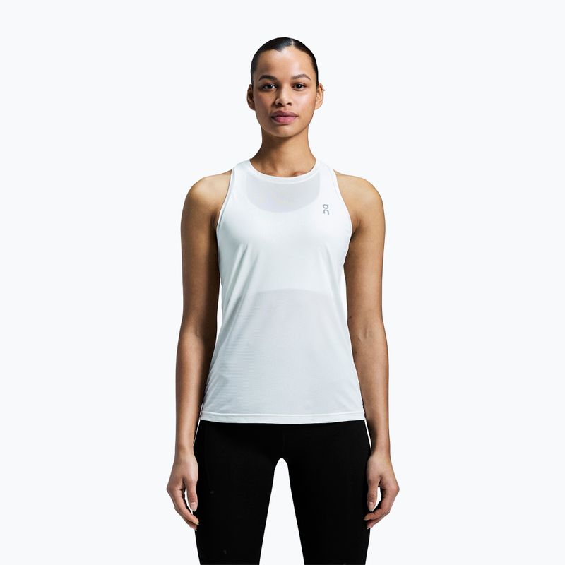 Koszulka do biegania damska On Running Core Tank undyed-white