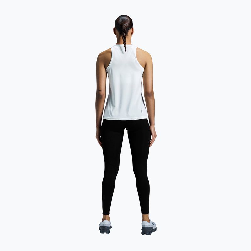 Koszulka do biegania damska On Core Tank undyed-white 3