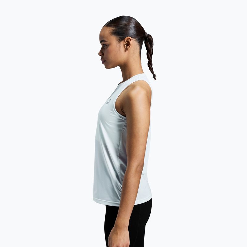 Koszulka do biegania damska On Core Tank undyed-white 4